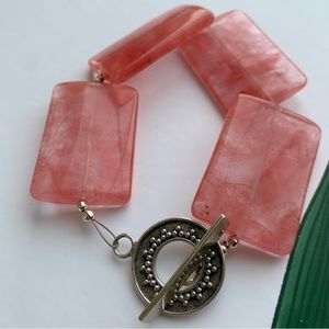 Rose Stone Bracelet